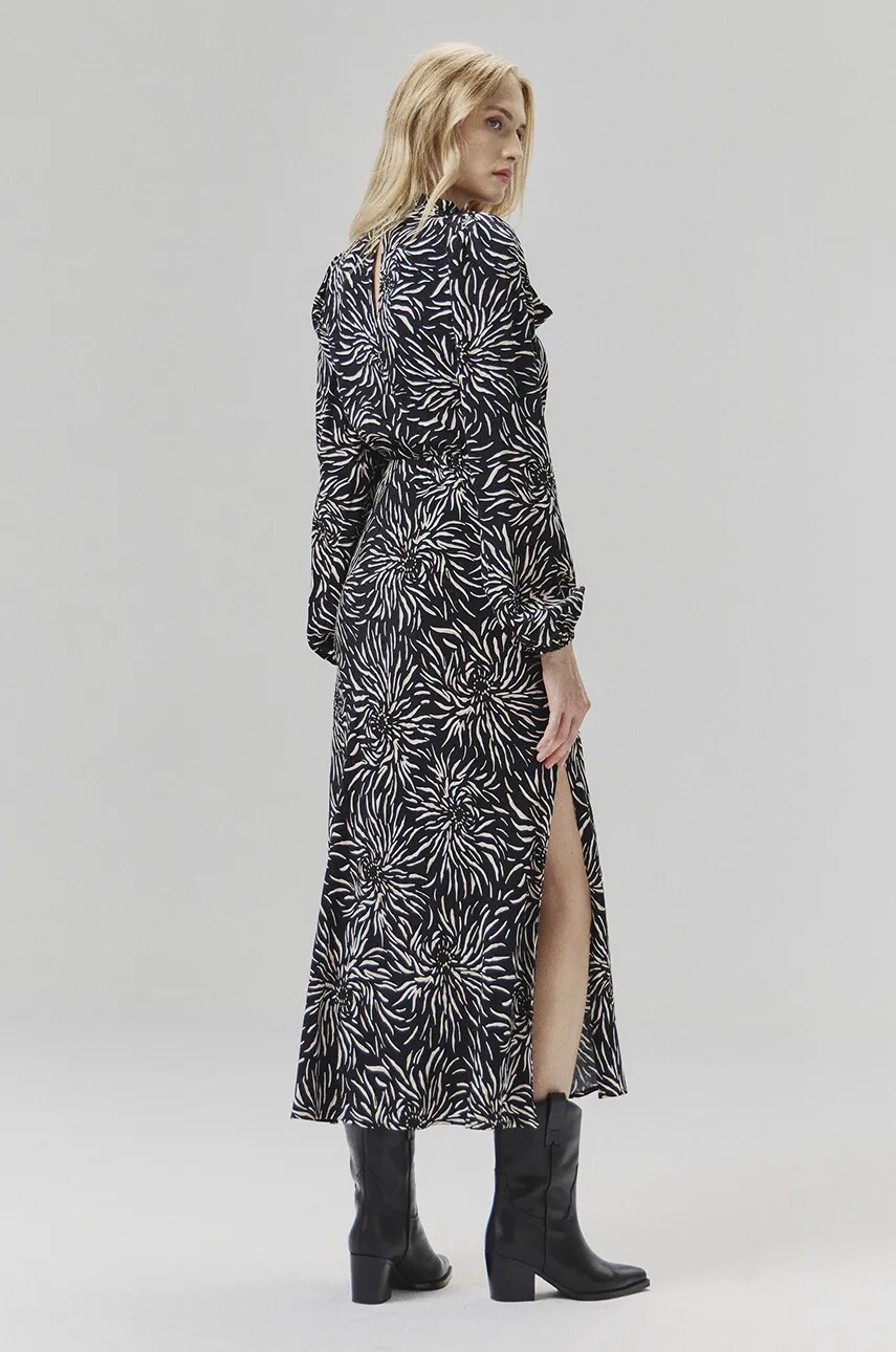 Answear Lab fustă culoarea negru, maxi, creion