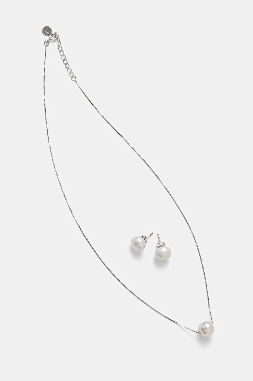 Answear.LAB colier si cercei din argint