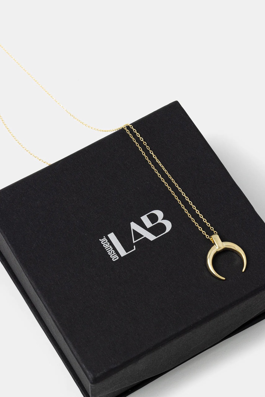 Колье из серебра 925 пробы, покрытого 18-каратным золотом Answear.LAB