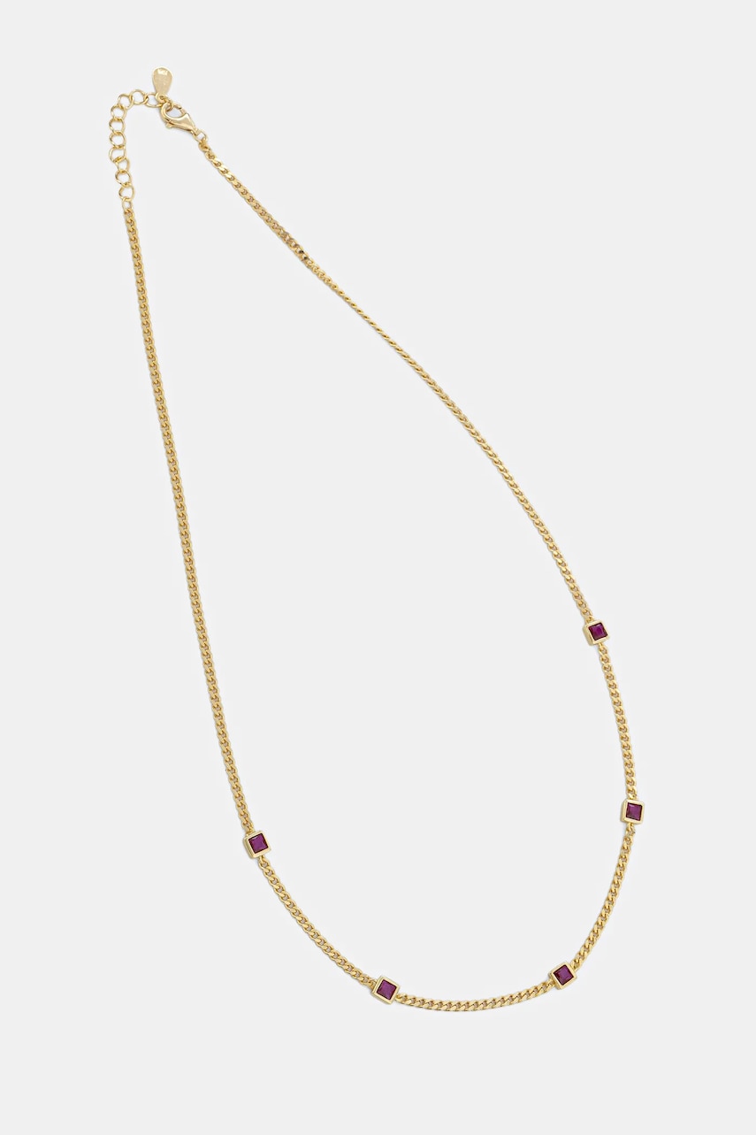 Answear.LAB colier din argint placat cu aur