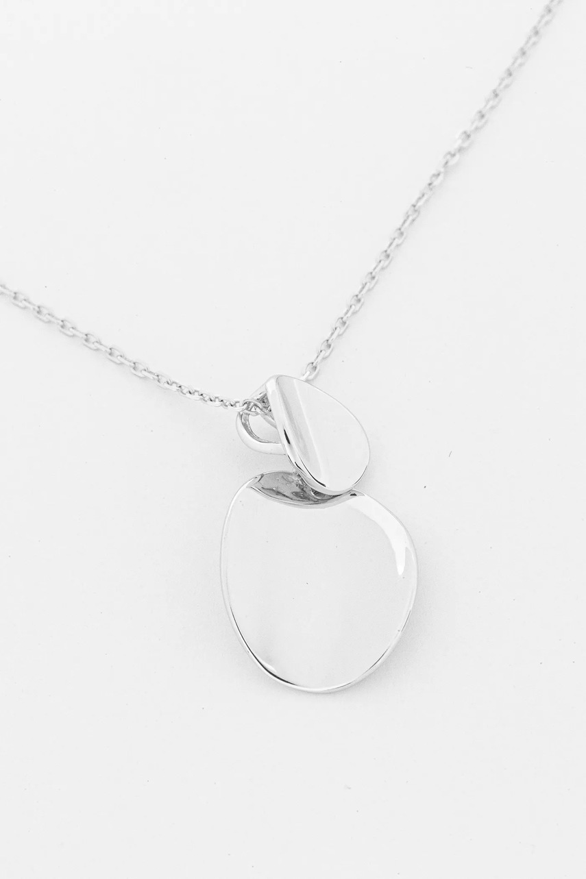 Ασημένιο κολιέ Answear.LAB φωτογραφία