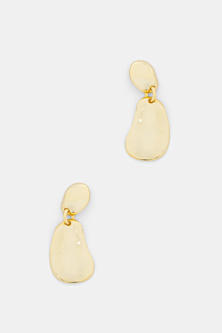 Επιχρυσωμένο ασημένιο σκουλαρίκι Answear.LAB