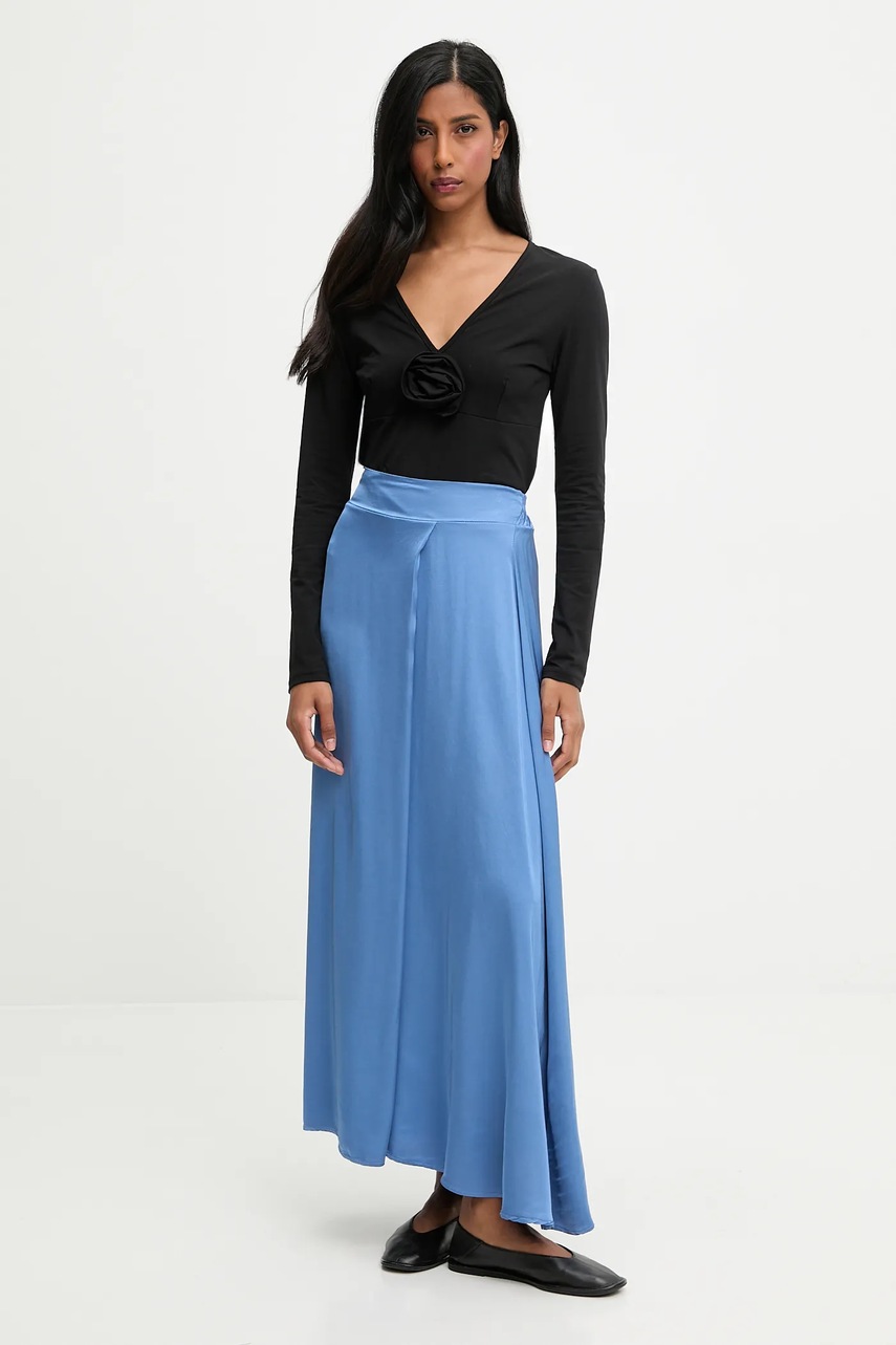 Блузка Answear.LAB цвет чёрный однотонная Блузка Answear.LAB цвет чёрный однотонная