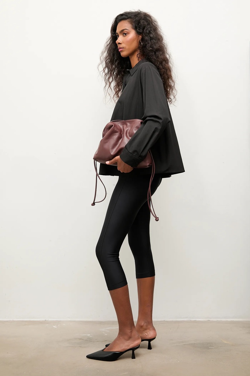 Блузка Answear.LAB цвет чёрный однотонная