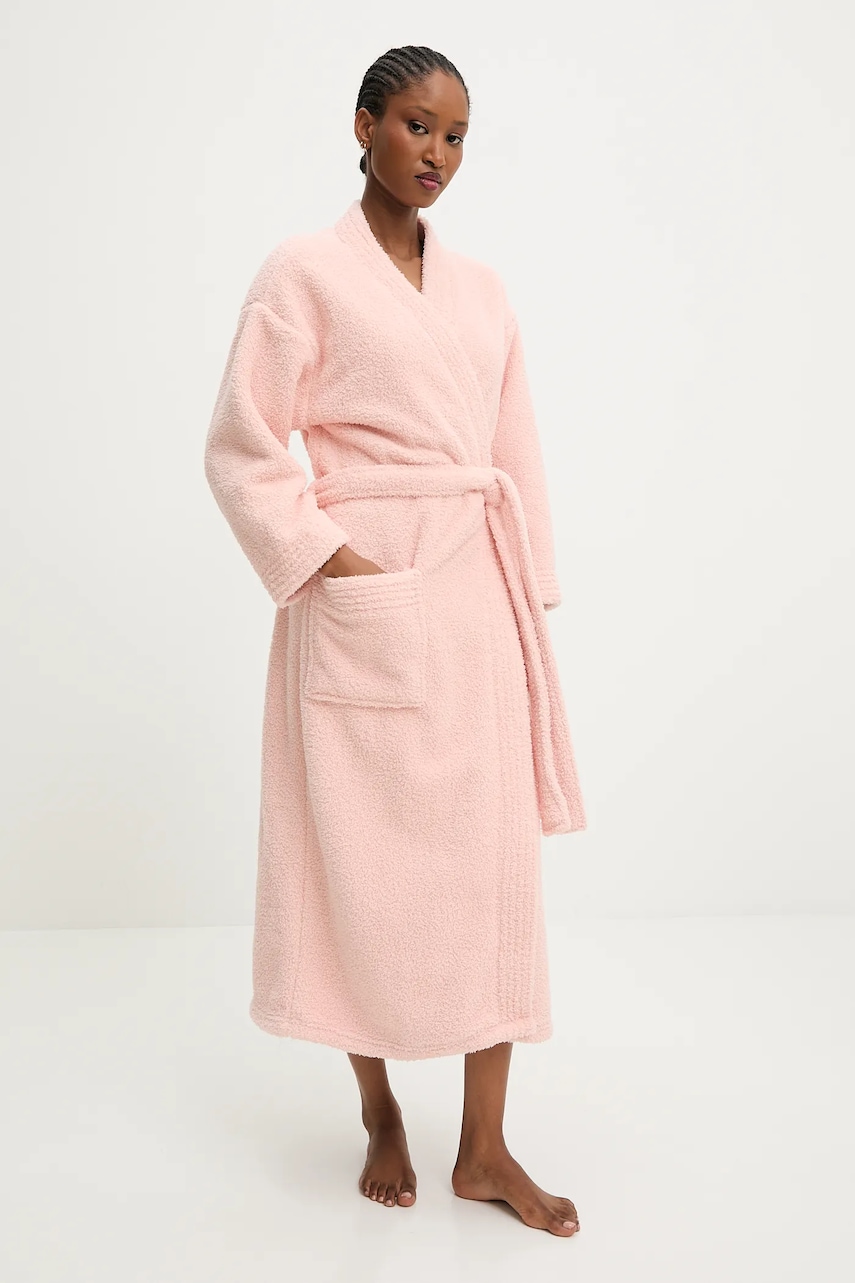 Answear.LAB szlafrok kolor różowy