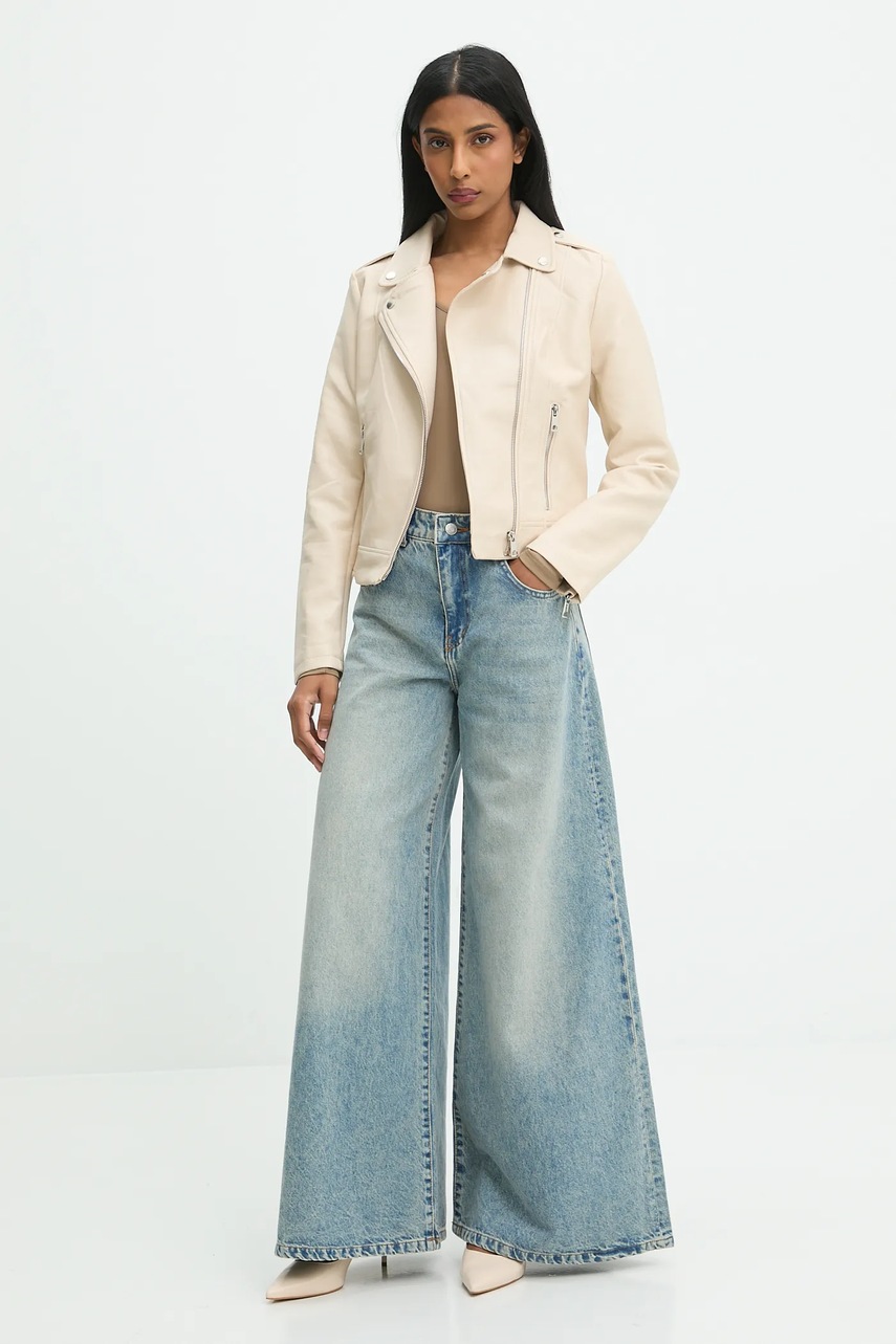 Блузка Answear.LAB цвет коричневый однотонная