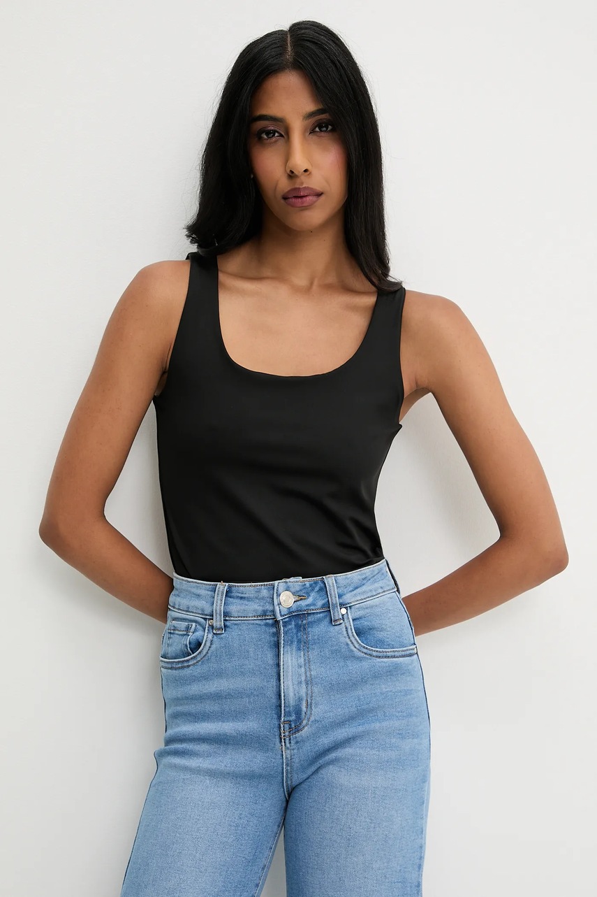 Answear Lab bluza culoarea gri, neted