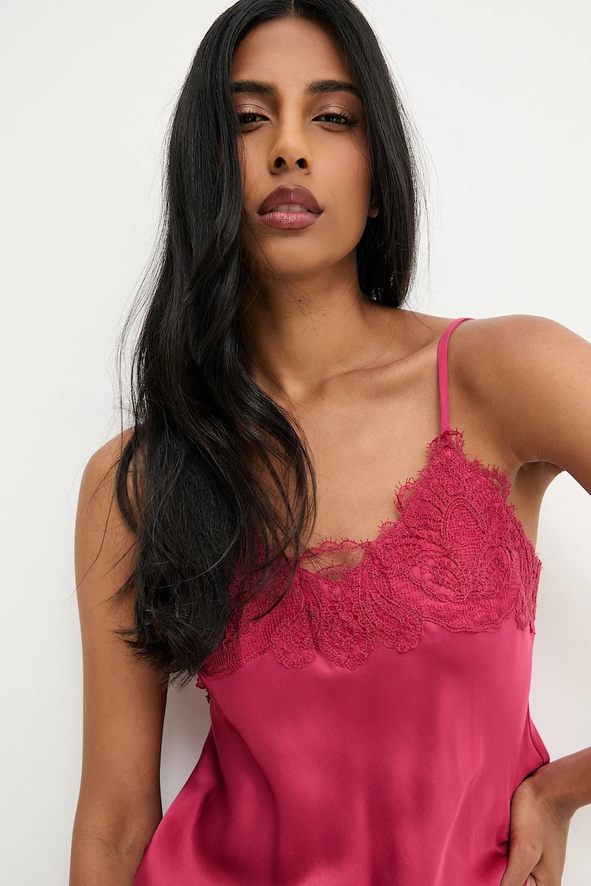 Answear.LAB bluza culoarea rosu, neted