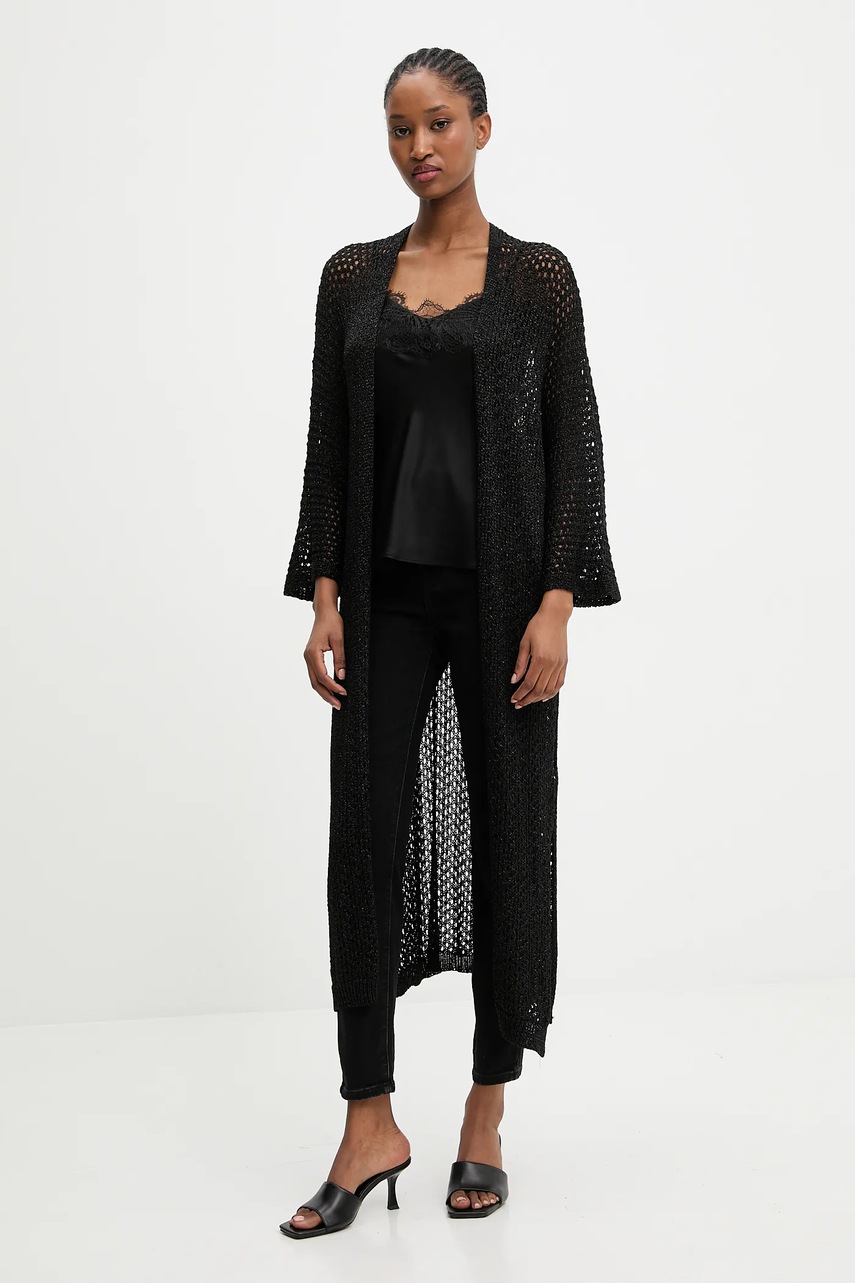 Блузка Answear.LAB цвет чёрный однотонная Блузка Answear.LAB цвет чёрный однотонная