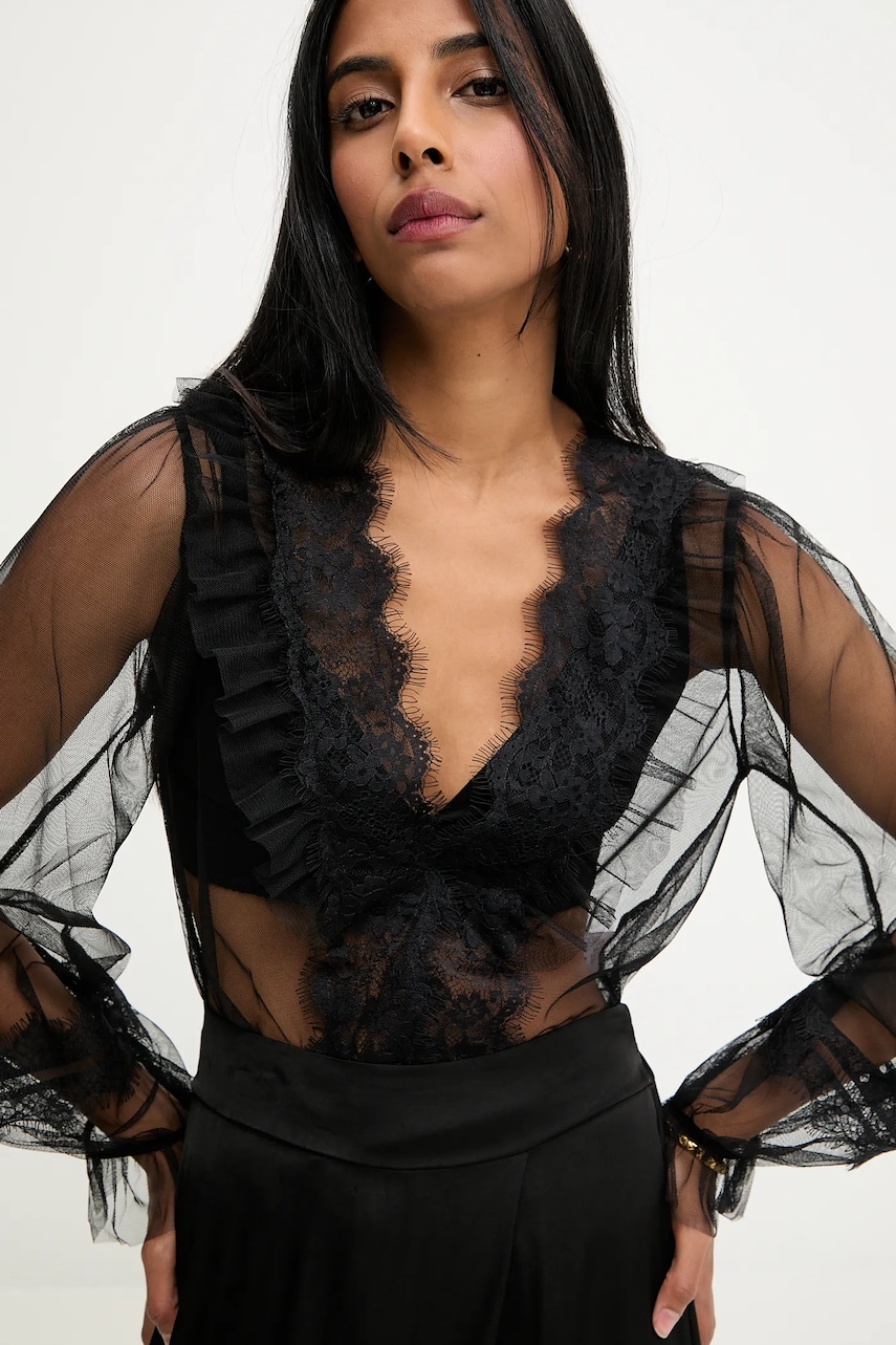 Answear.LAB body culoarea negru, modelator