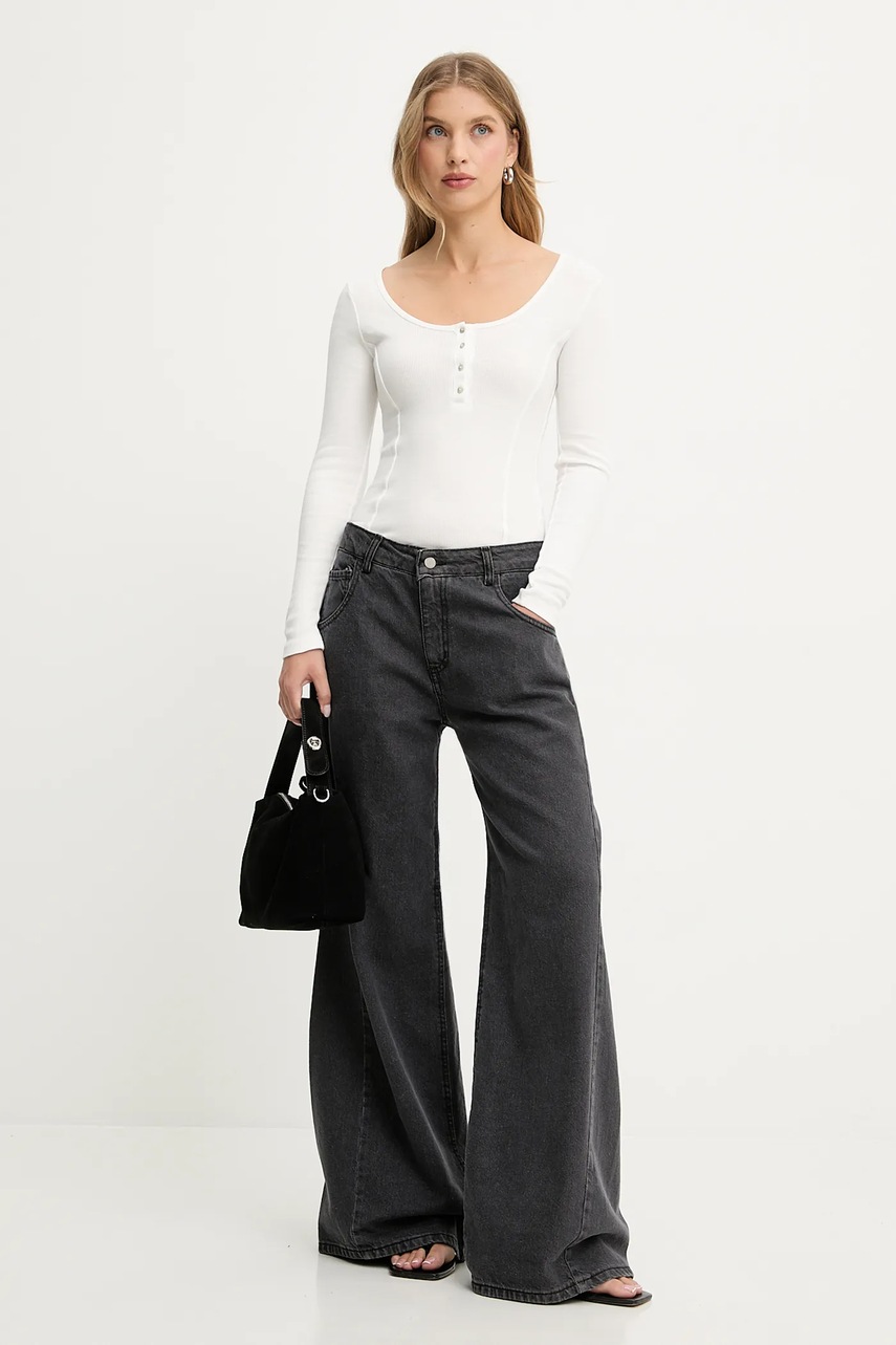 Лонгслив Answear.LAB цвет белый