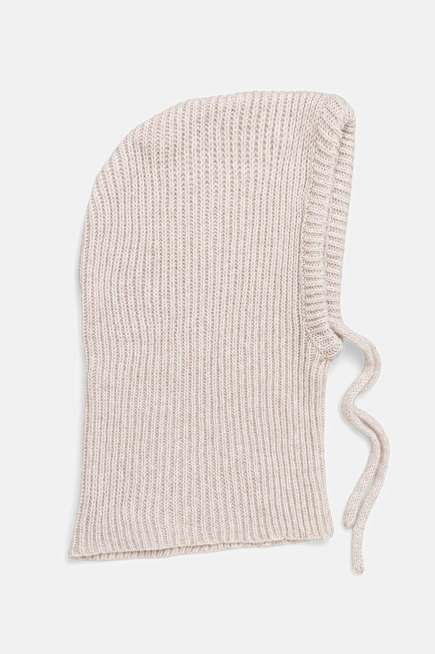 Снуд с шерстью Answear.LAB цвет бежевый