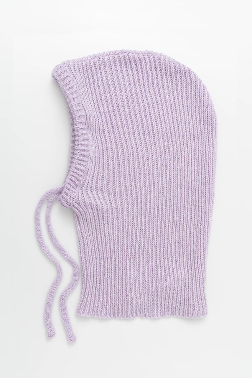 Снуд с шерстью Answear.LAB цвет фиолетовый