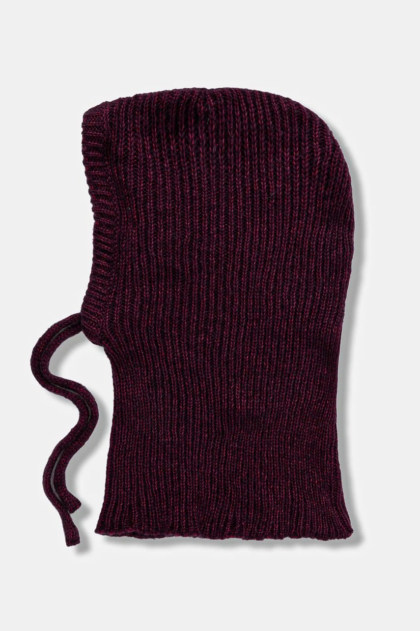 Снуд с шерстью Answear.LAB цвет бордовый