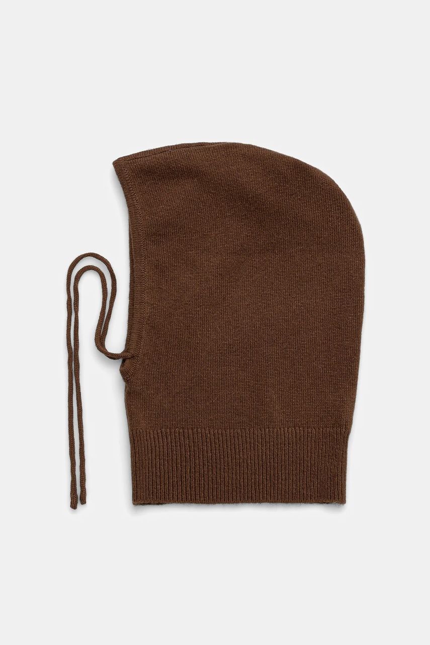 Балаклава с кашемиром Answear.LAB цвет коричневый