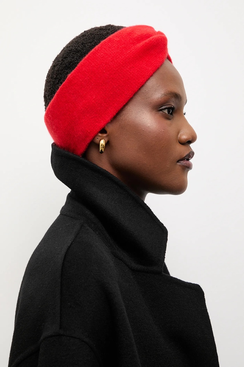 Answear.LAB bentita din lana culoarea rosu