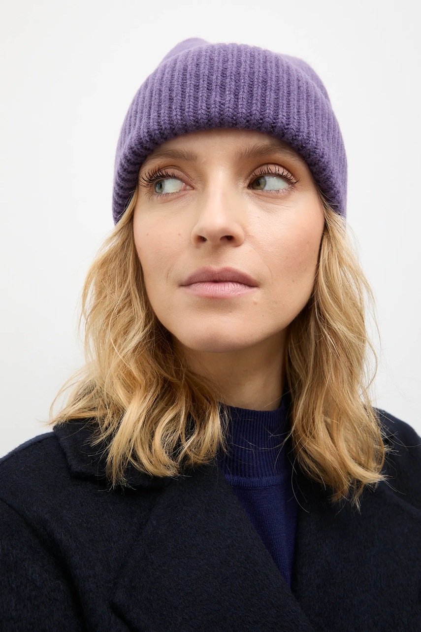 Answear.LAB caciula de lana culoarea violet