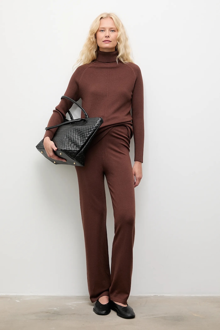 Answear.LAB compleu culoarea maro