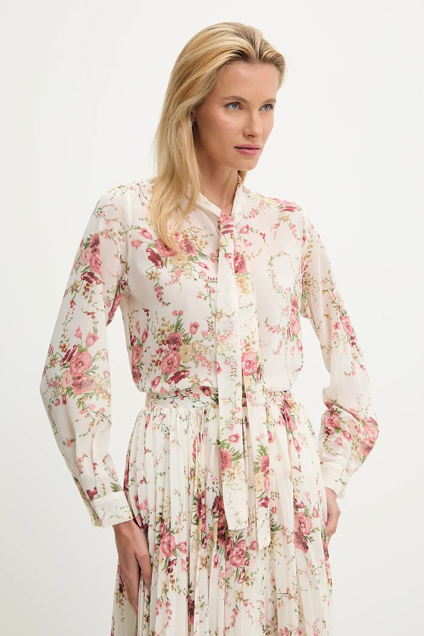 Рубашка и юбка Answear.LAB цвет бежевый Рубашка и юбка Answear.LAB цвет бежевый