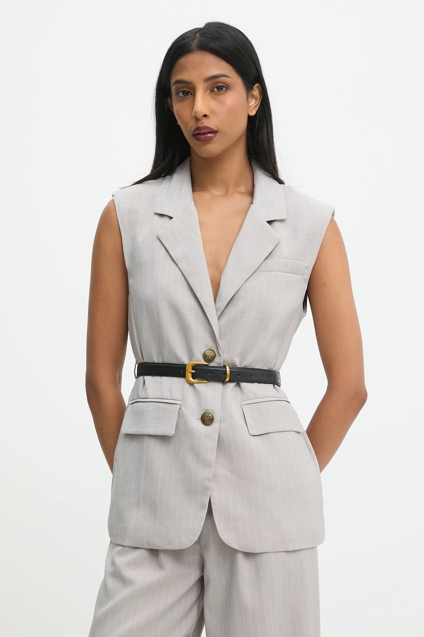 Комплект: жилетка и брюки Answear.LAB цвет серый