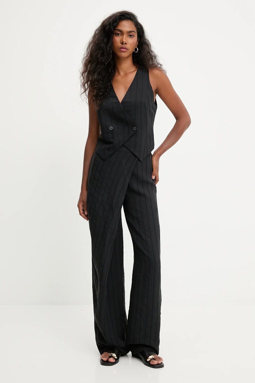 Жилет и брюки Answear.LAB цвет чёрный