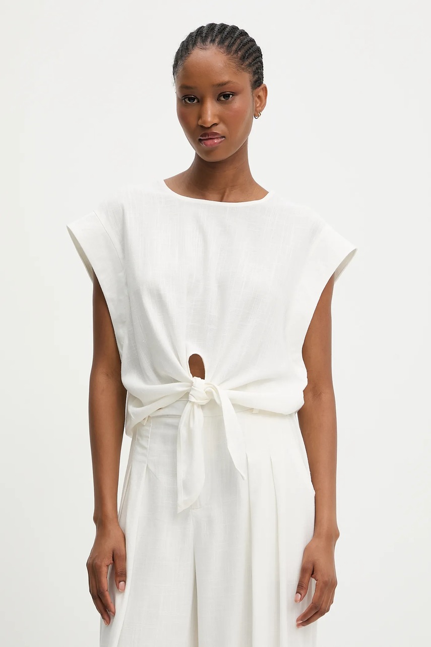Комплект со льном Answear.LAB цвет белый