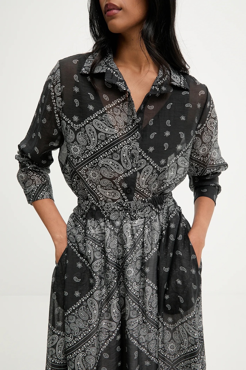 Рубашка и юбка Answear.LAB цвет чёрный Рубашка и юбка Answear.LAB цвет чёрный