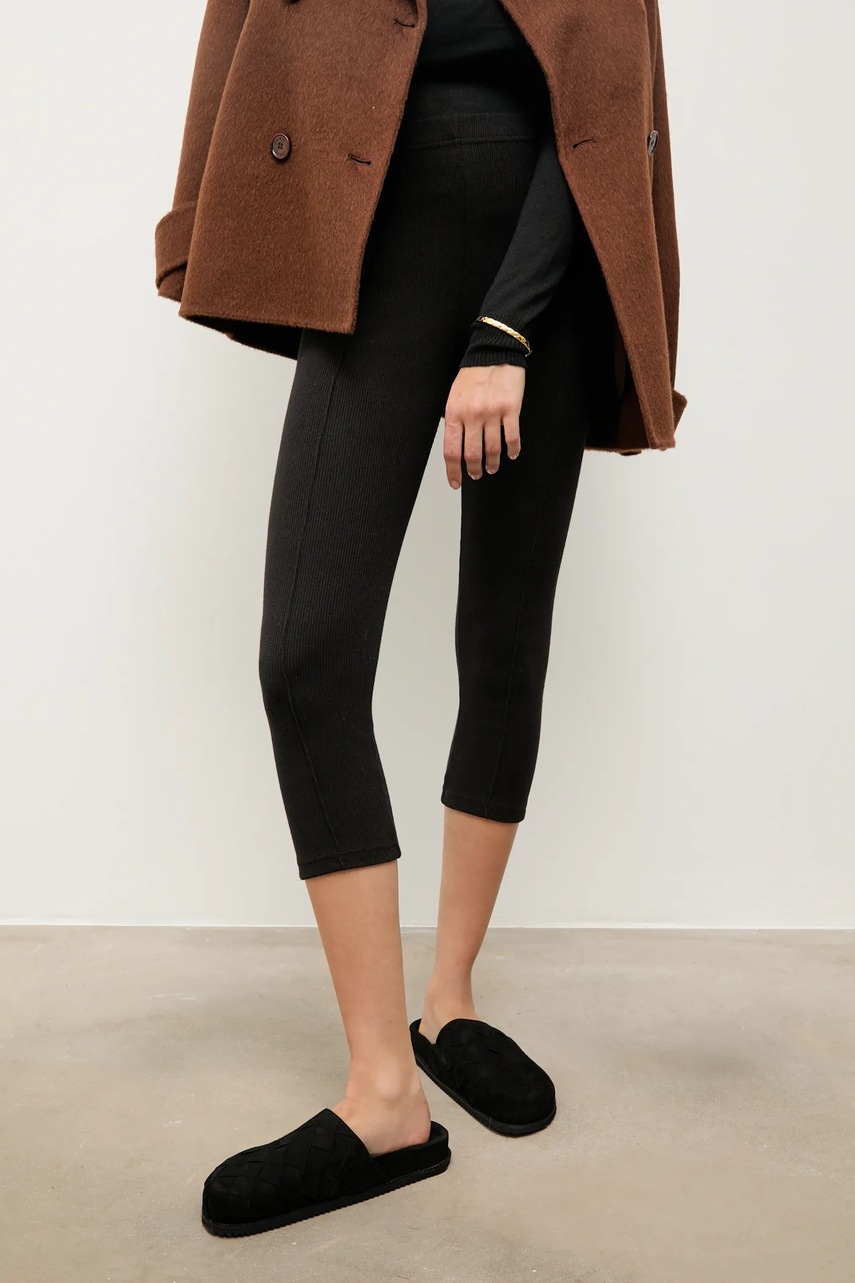 Answear.LAB papuci din piele intoarsa culoarea negru