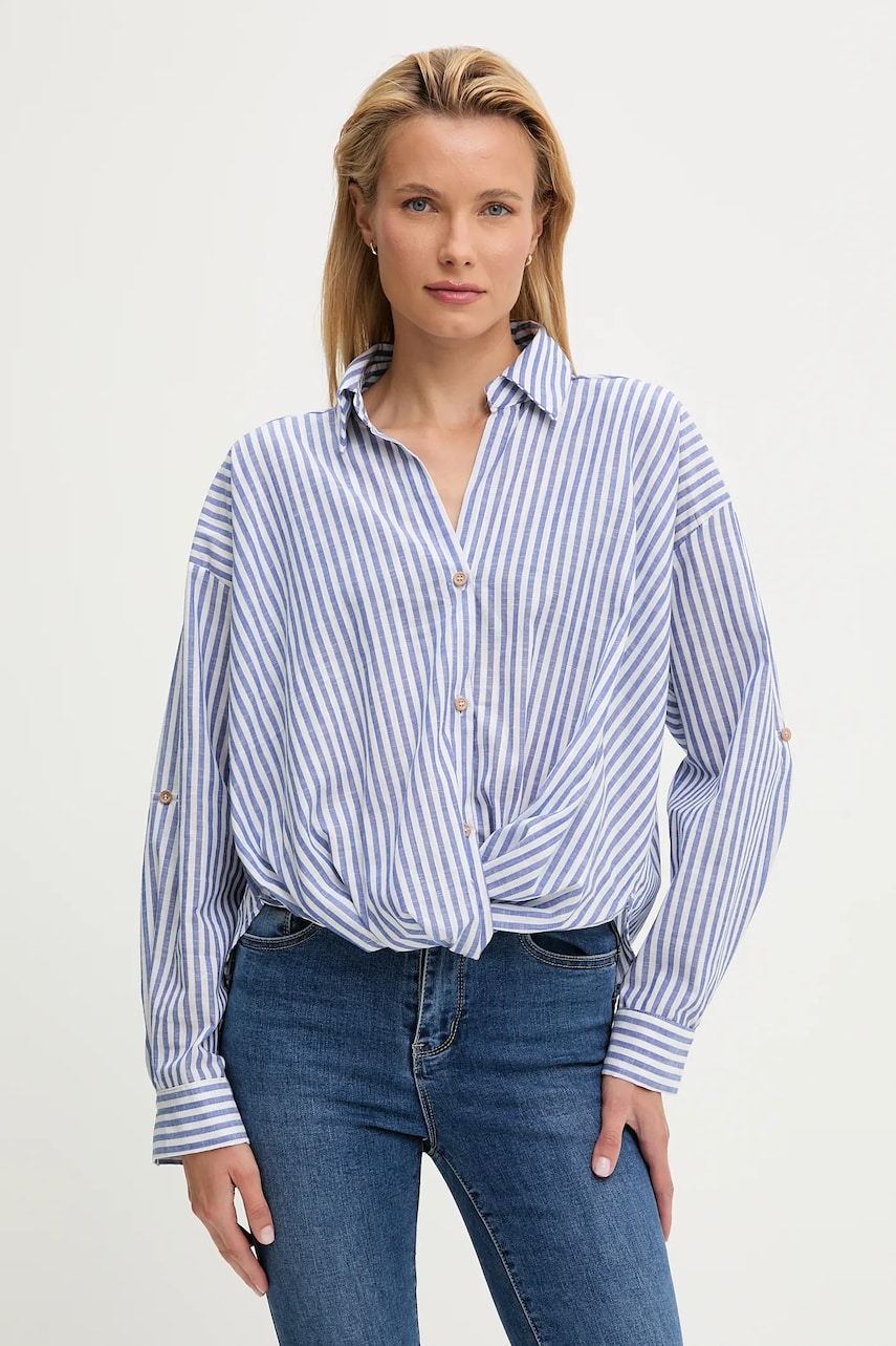 Answear.LAB camasa din bumbac cu guler clasic, relaxed