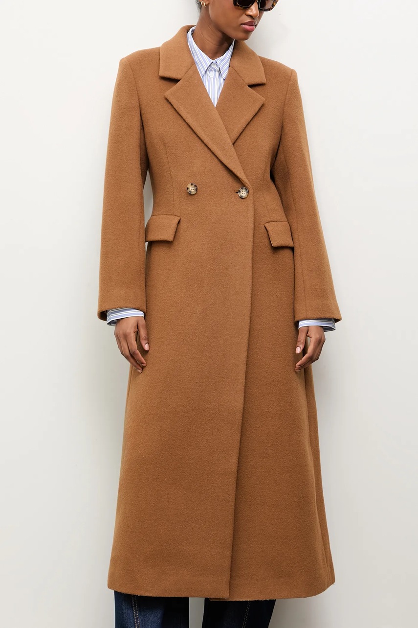 Шерстяное пальто Answear.LAB цвет бежевый