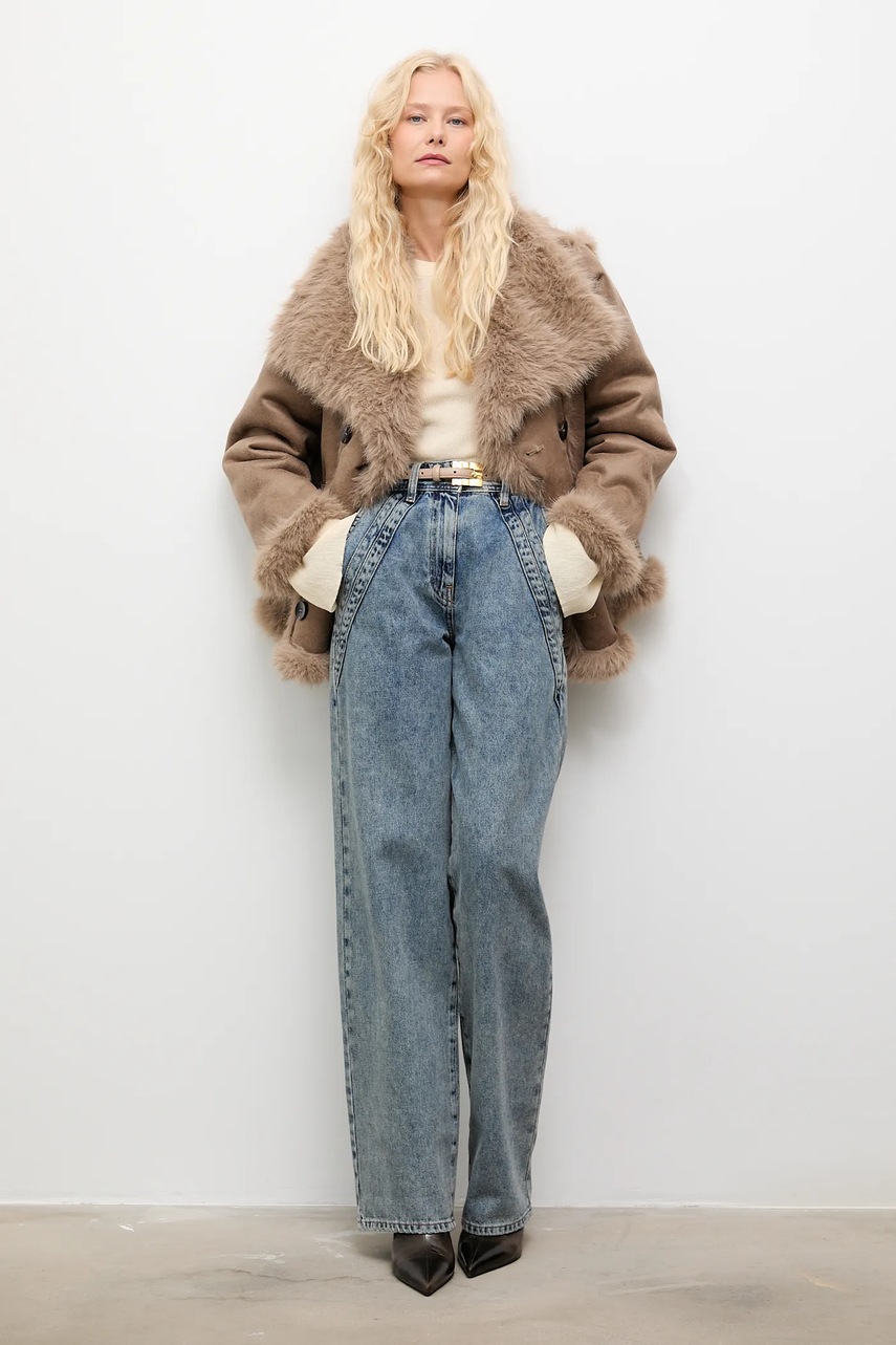 Пальто Answear.LAB цвет коричневый