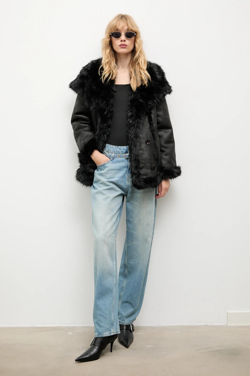 Пальто Answear.LAB цвет чёрный