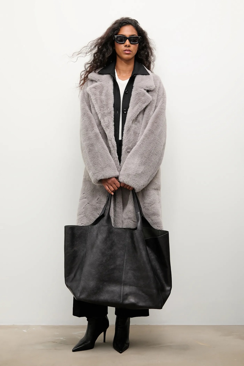 Пальто Answear.LAB цвет серый