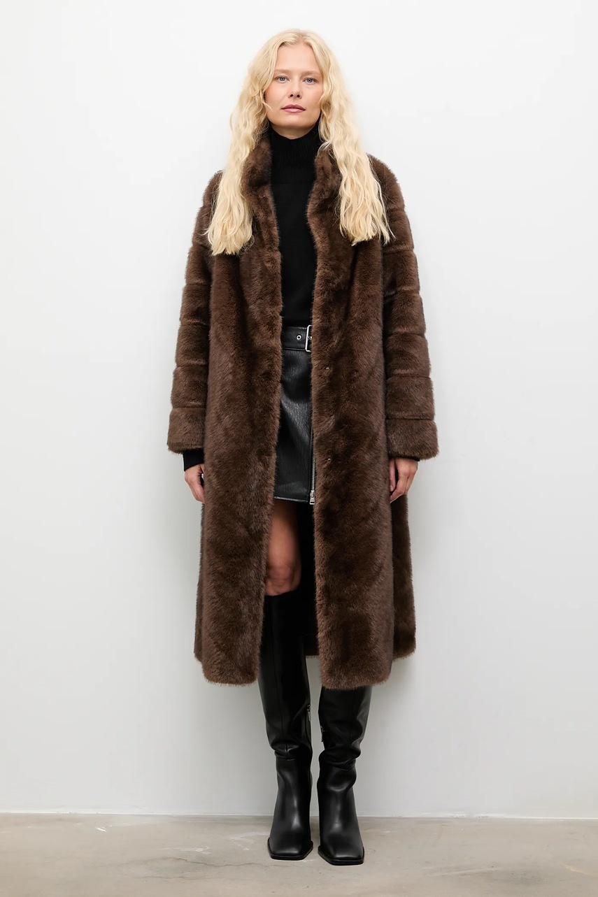 Пальто Answear.LAB цвет коричневый