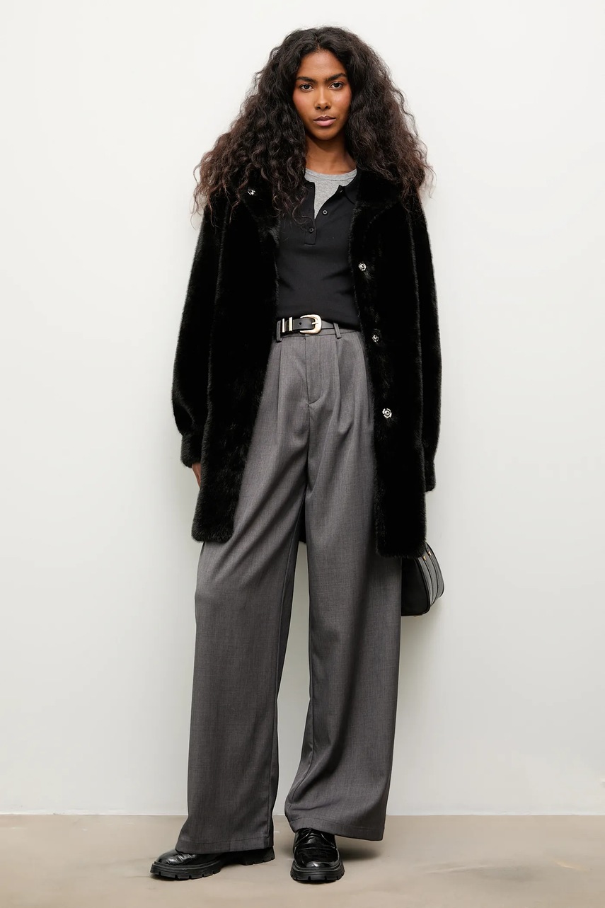 Пальто Answear.LAB цвет чёрный