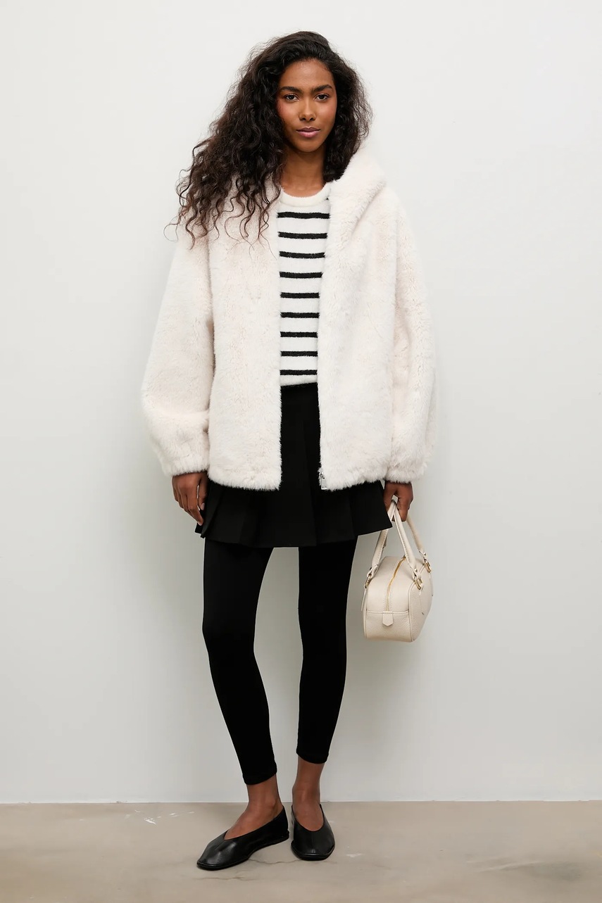 Куртка Answear.LAB цвет бежевый демисезонная oversize