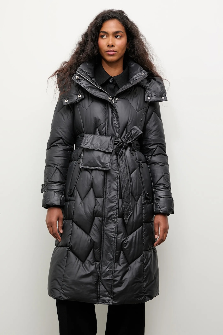 Answear.LAB geaca culoarea negru, de iarna