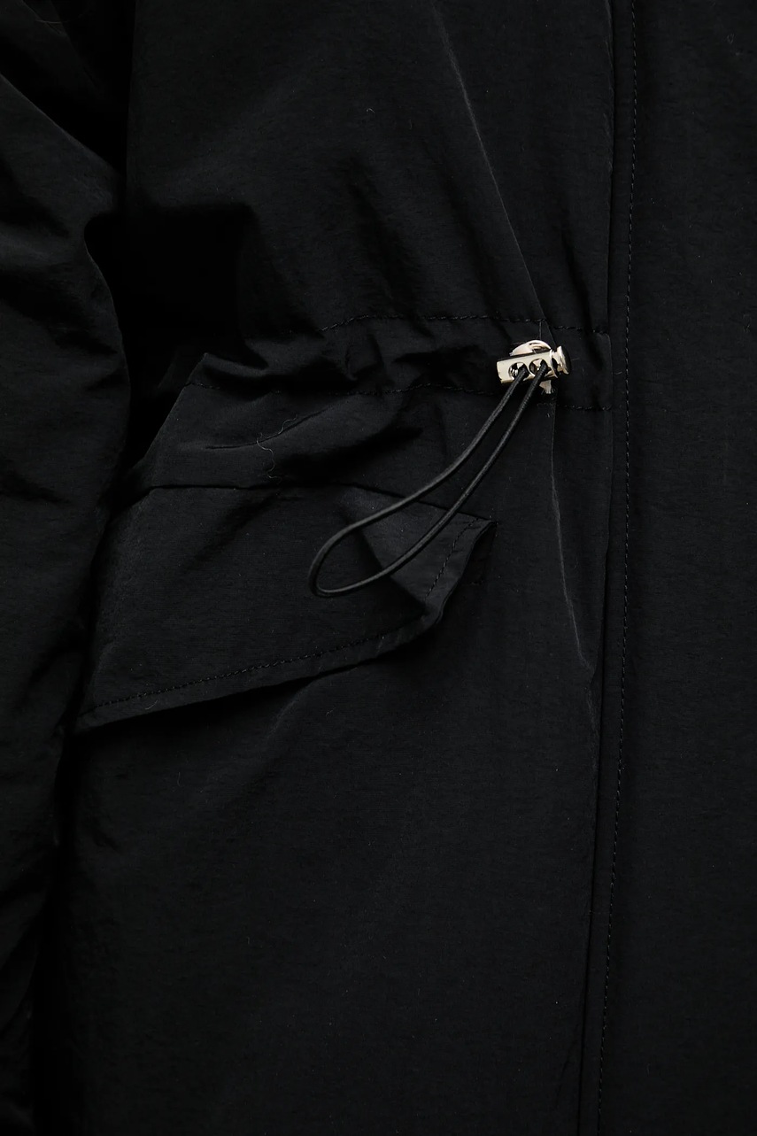 Παρκά Answear.LAB χρώμα: μαύρο φωτογραφία