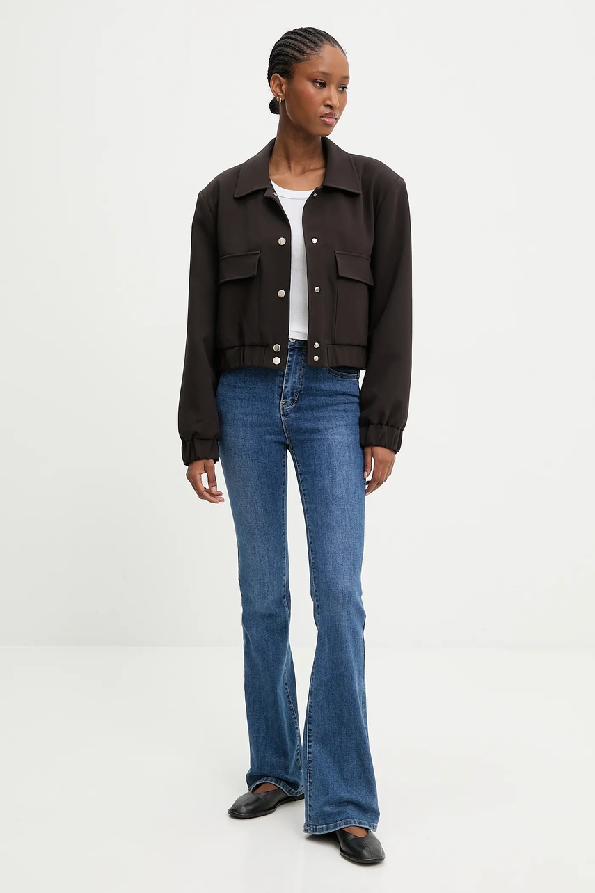 Куртка Answear.LAB цвет коричневый переходная