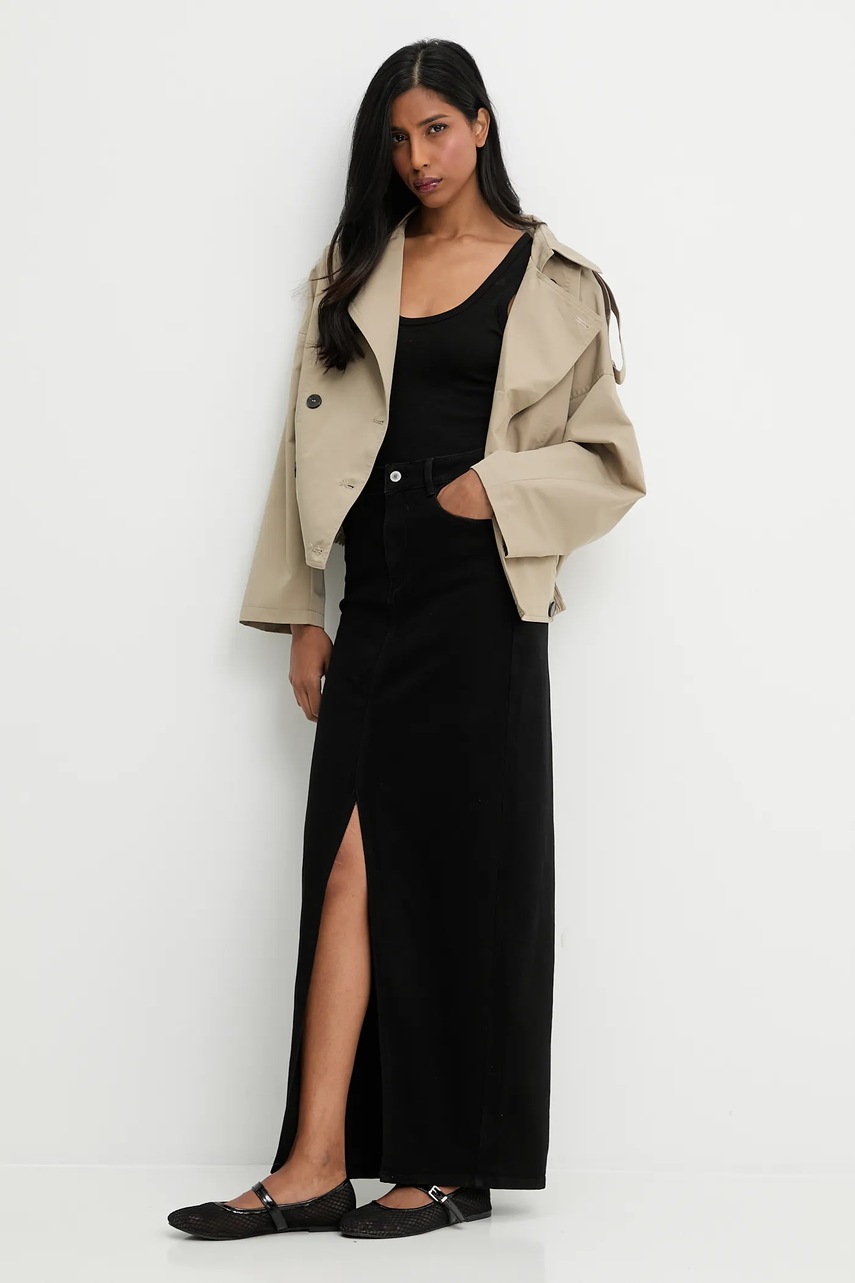 Куртка Answear.LAB цвет бежевый переходная oversize