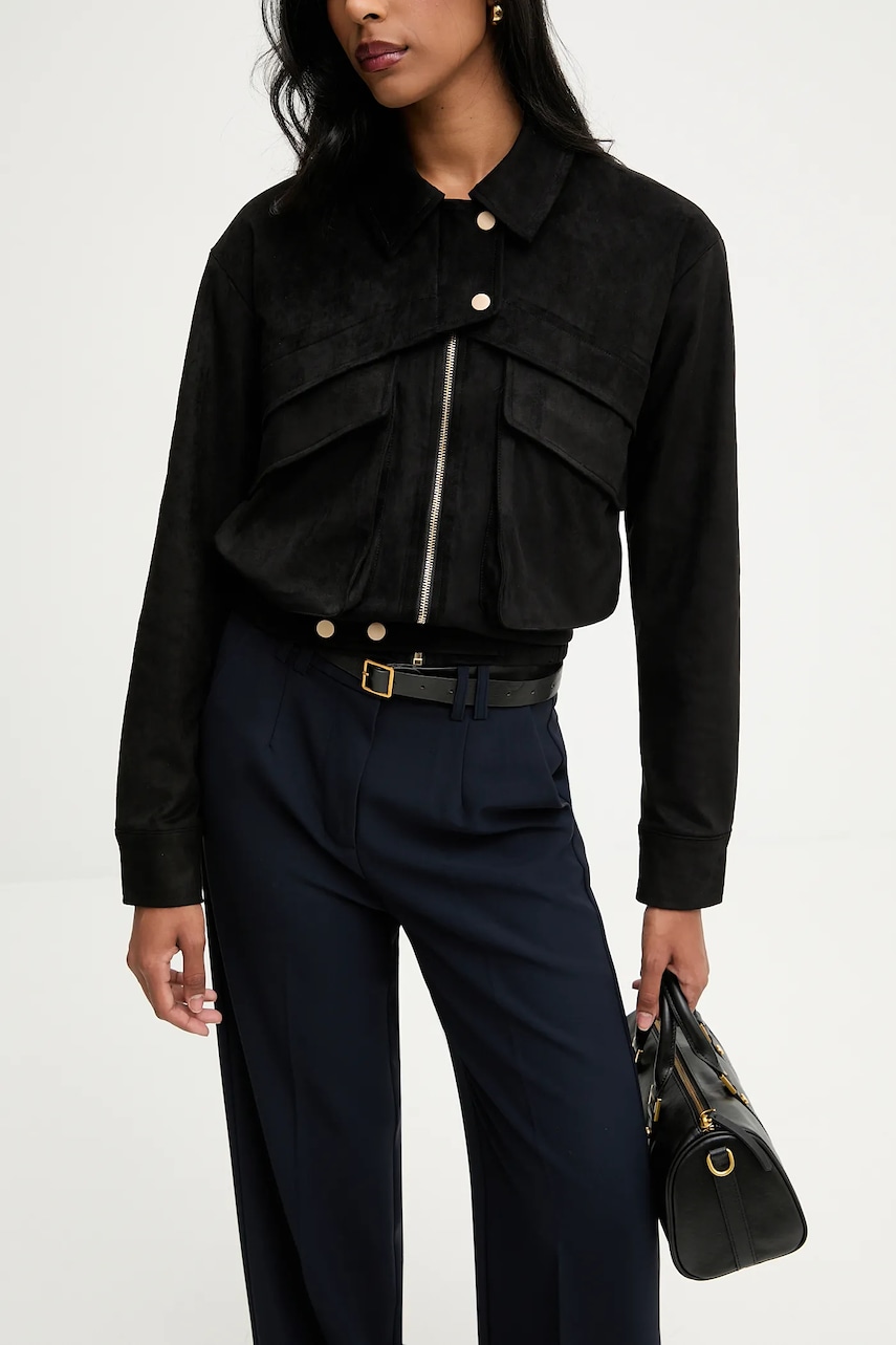 Answear.LAB geaca culoarea negru, de tranzitie