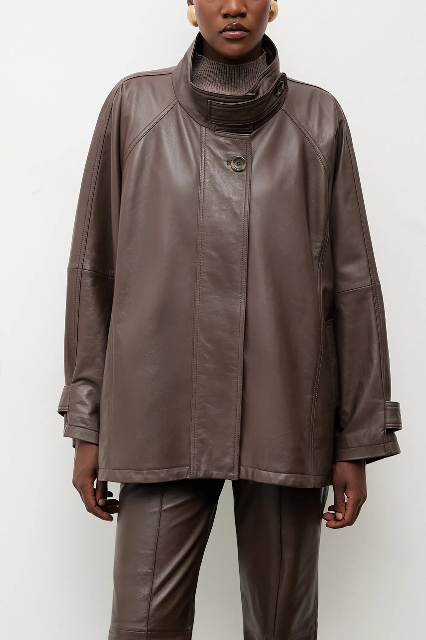 Kožená bunda Bonded by Answear.LAB &amp; LOBOS (obrázek 4)