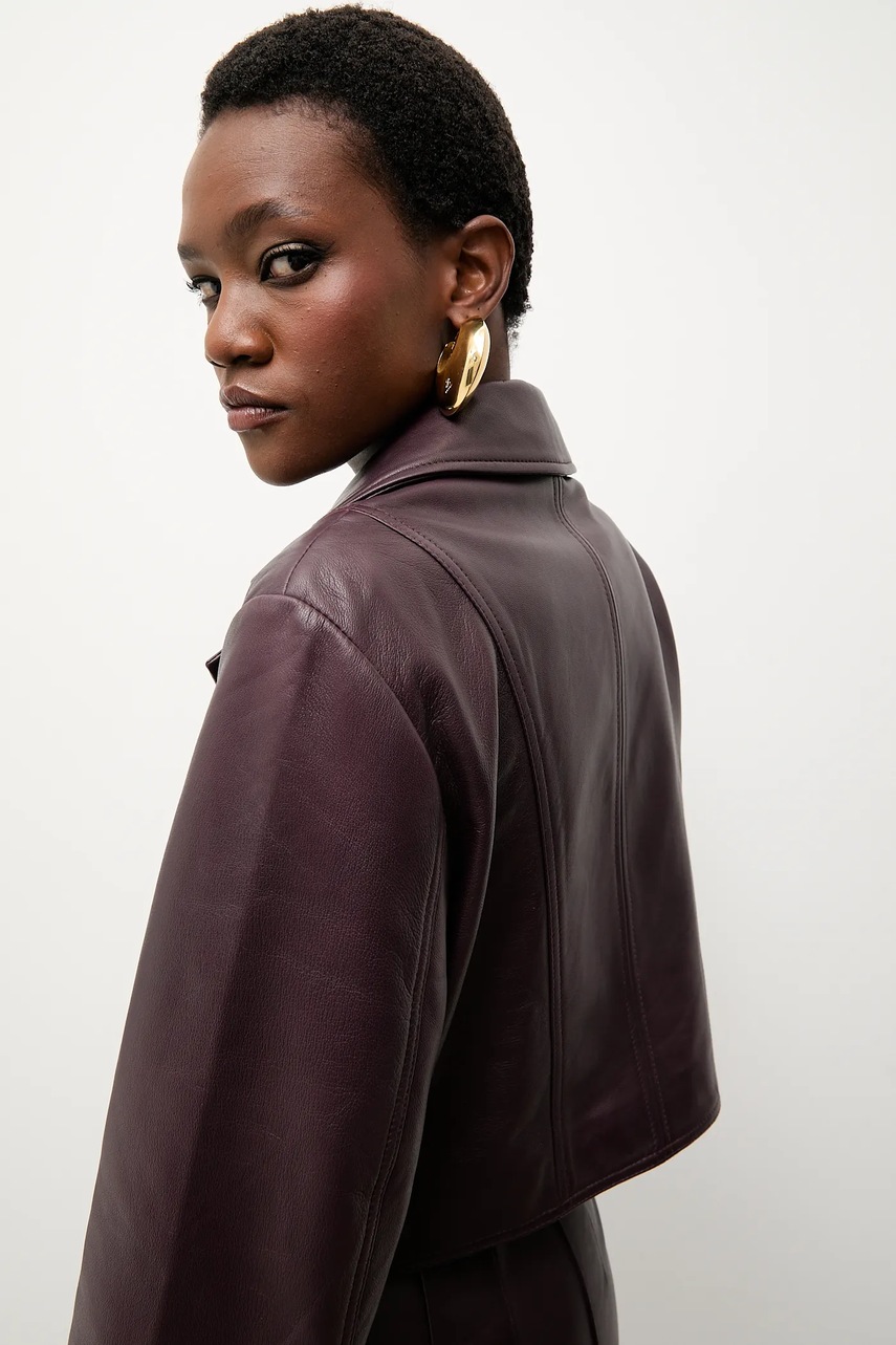 Kožený křivák Bonded by Answear.LAB &amp; LOBOS (obrázek 6)