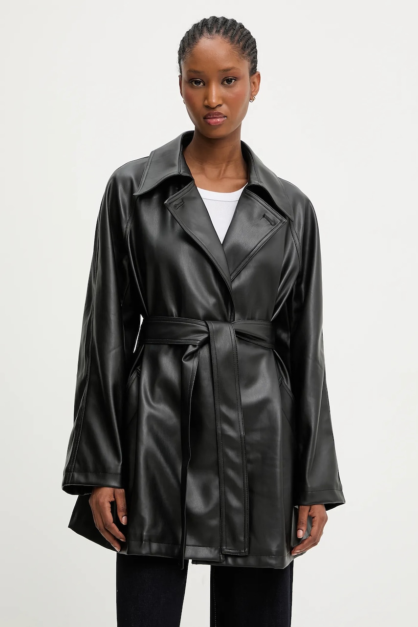 Answear.LAB geaca culoarea negru, de tranzitie