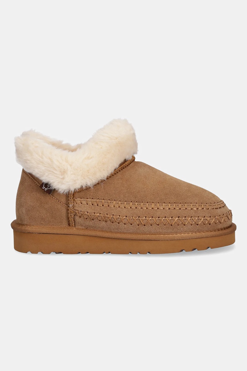 Замшевые сапоги Answear.LAB цвет коричневый