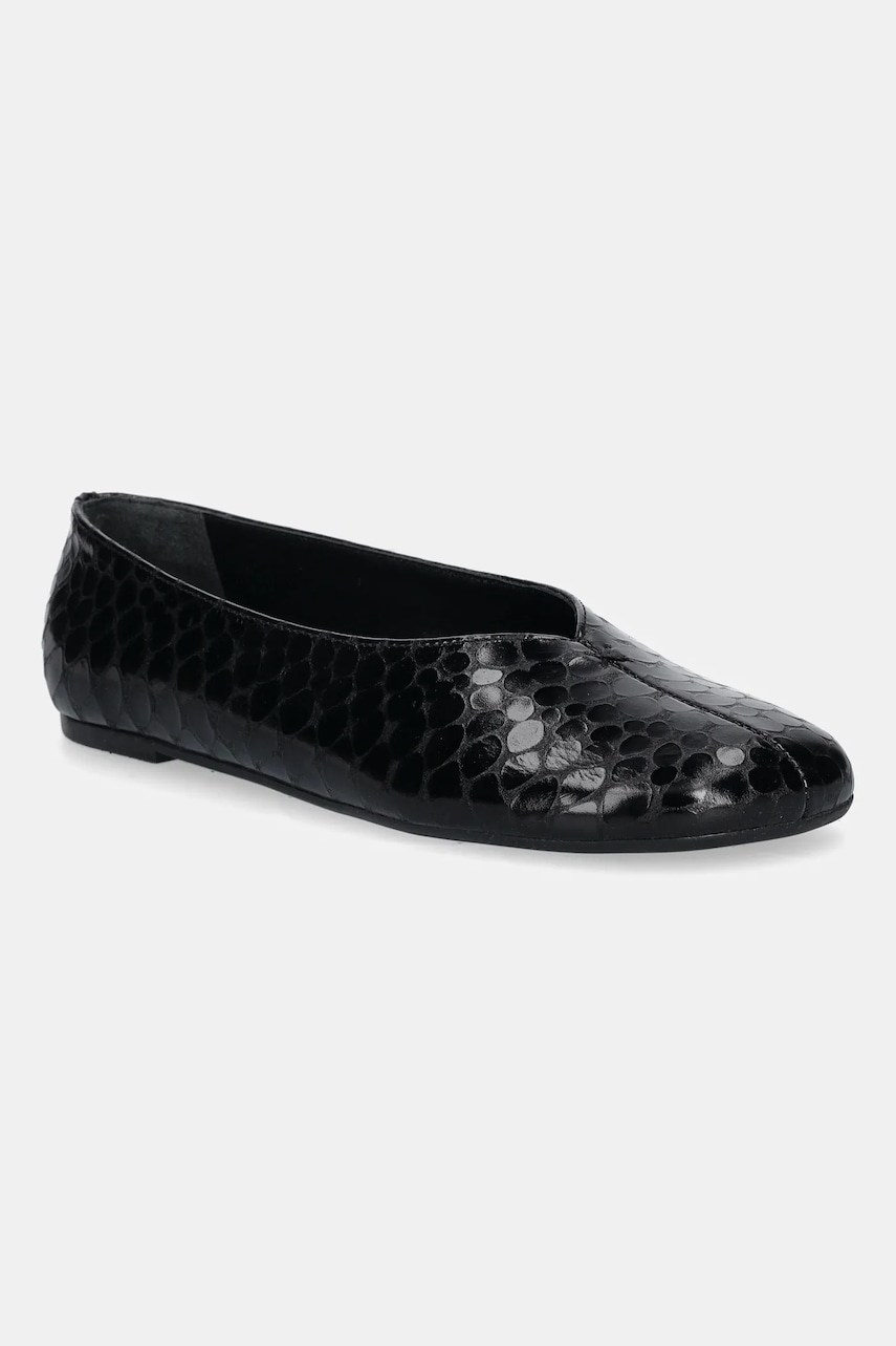 Answear.LAB balerini de piele culoarea negru