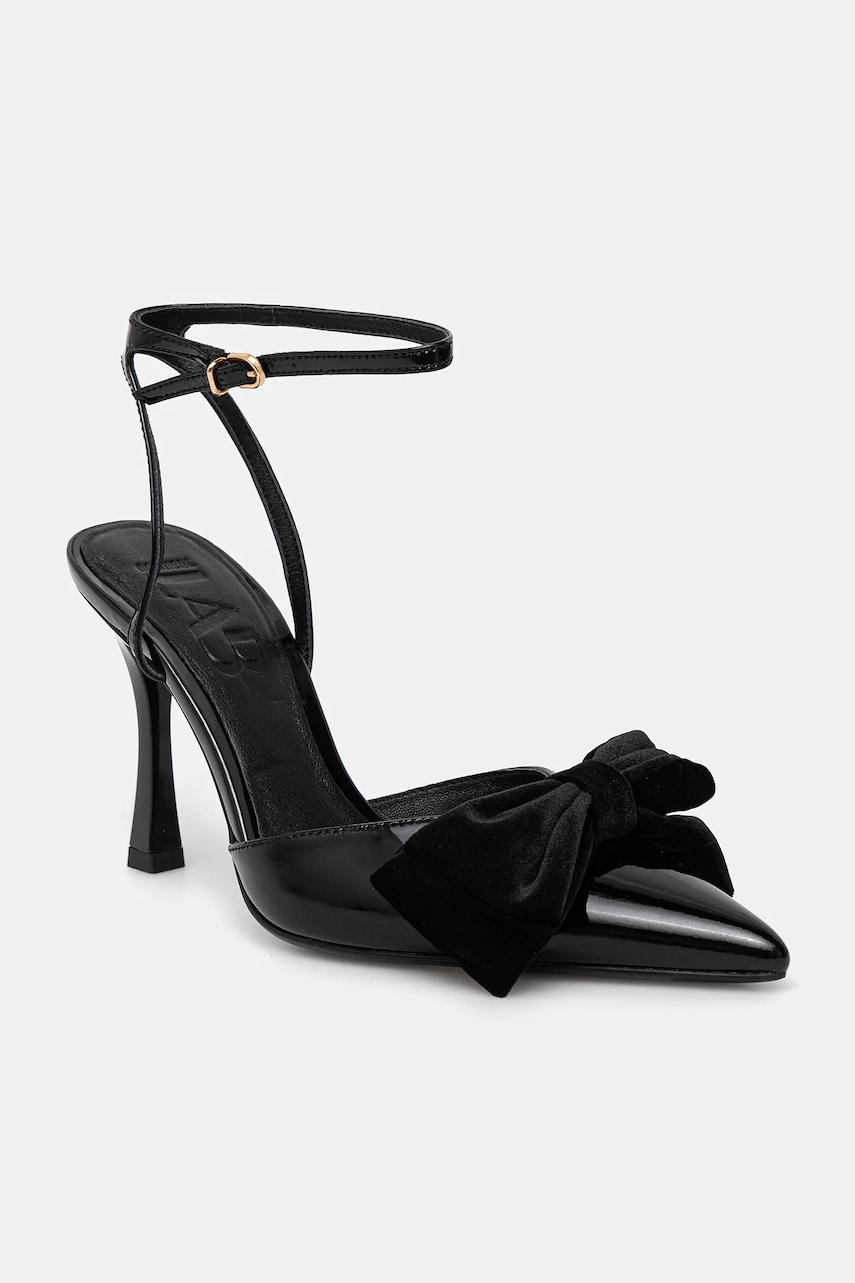 Answear.LAB stilettos de piele culoarea negru