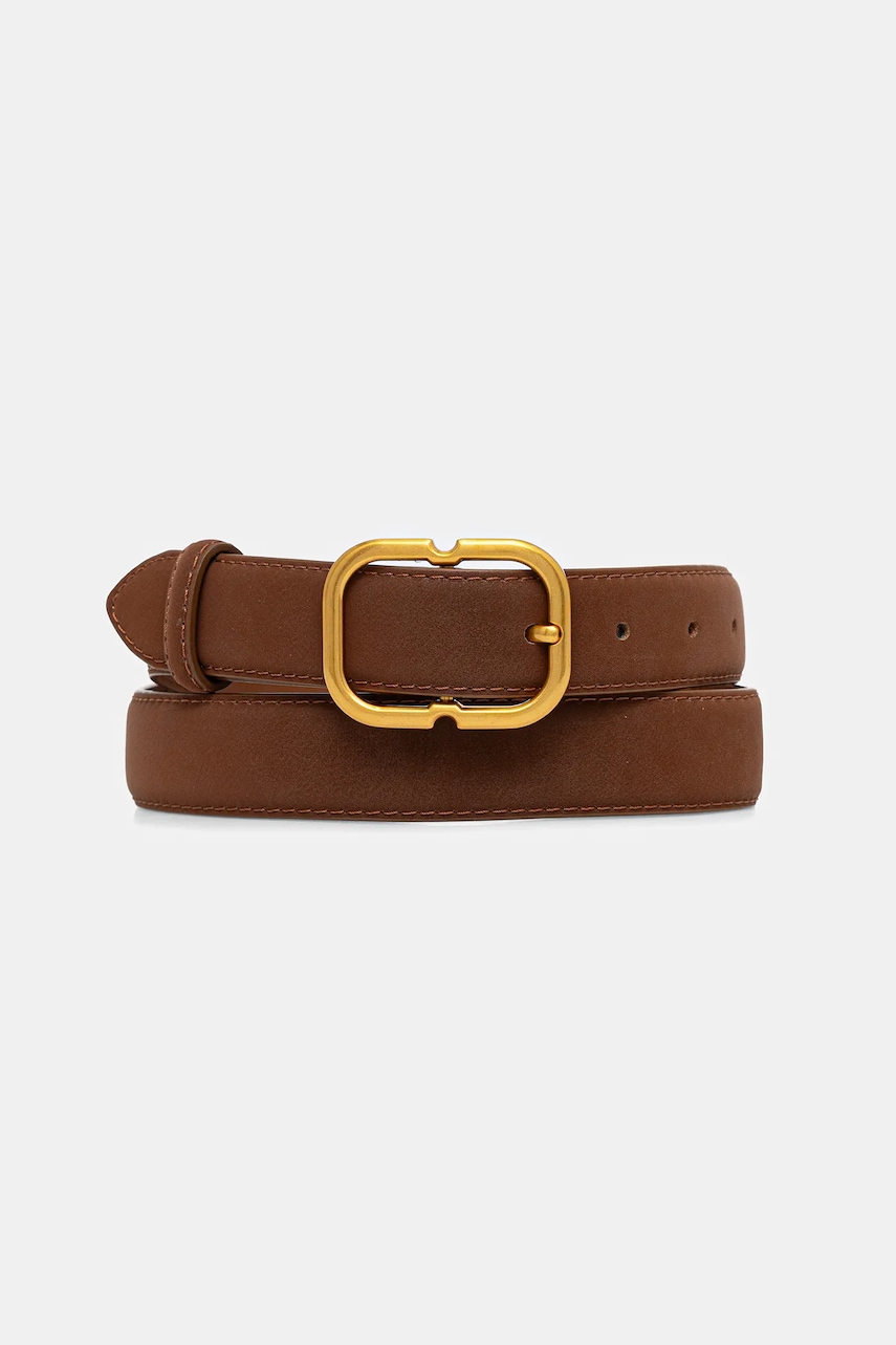 Answear.LAB curea de piele culoarea maro