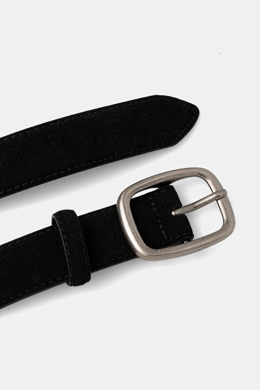Замшевый ремень Answear.LAB цвет чёрный Замшевый ремень Answear.LAB цвет чёрный