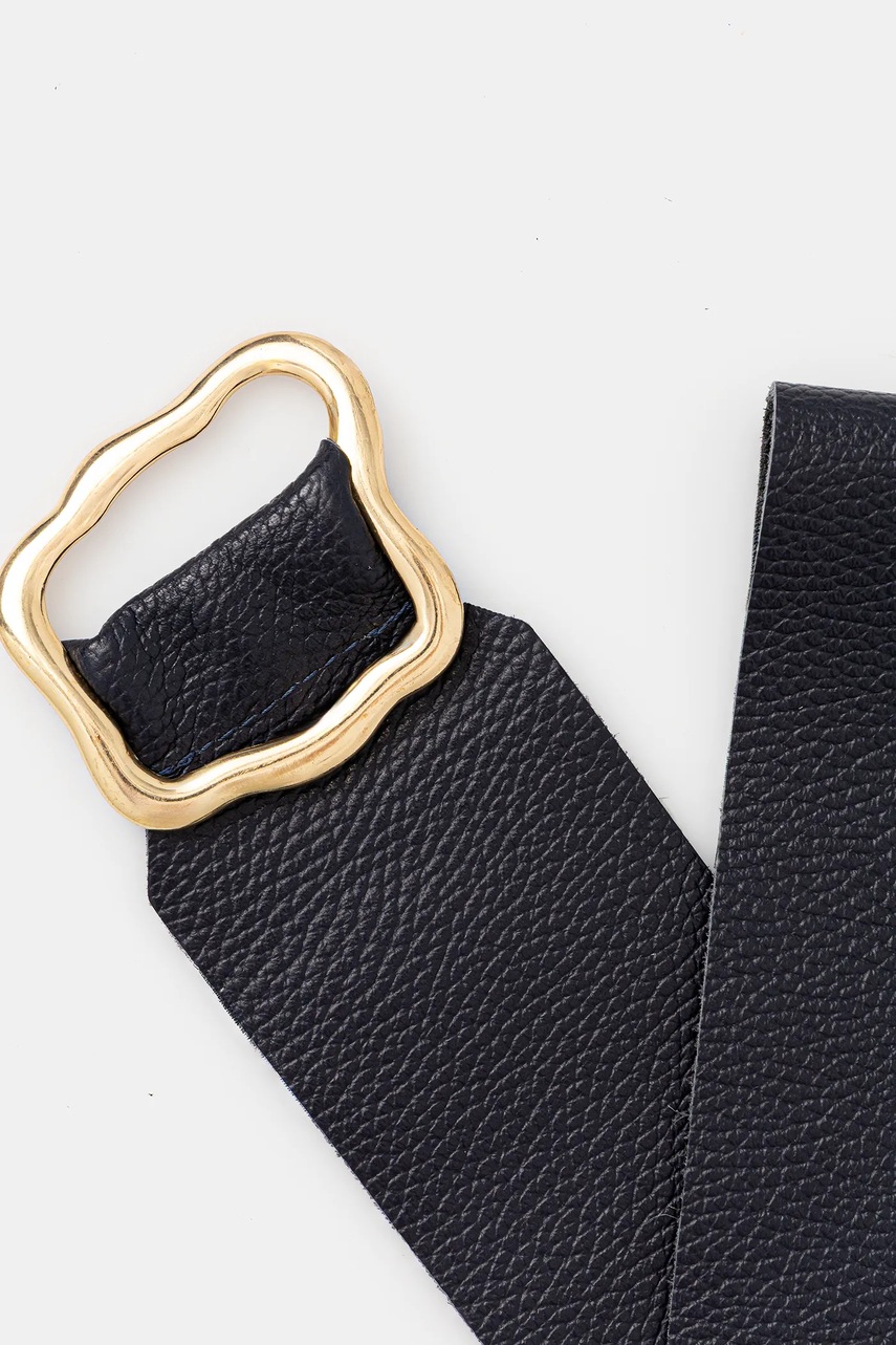 Кожаный ремень Answear.LAB цвет синий